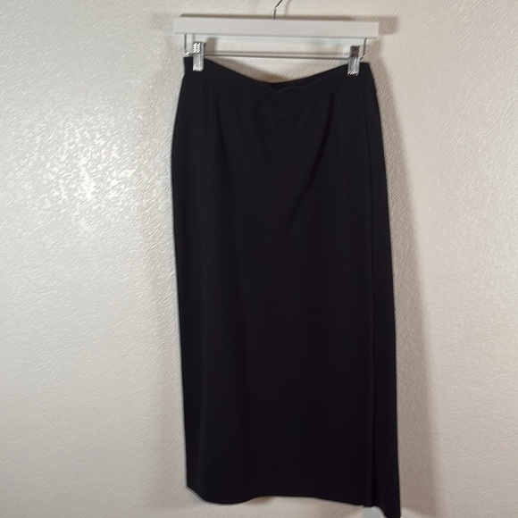 E Wear Black Wool Blend 3 Piece Skirt Set Size 1X/ 2X - Picture 2 of 16